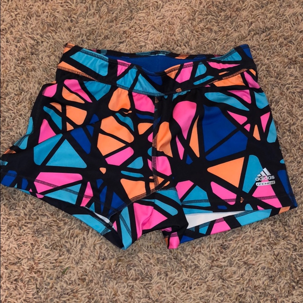 Adidas climalite spandex shorts NEVER BEEN WORN